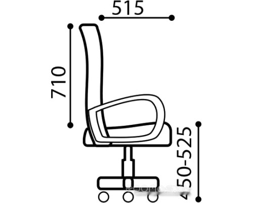 Офисное кресло Brabix Phaeton EX-502 (черный)