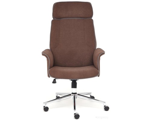 Офисное кресло TetChair Charm (флок, коричневый)