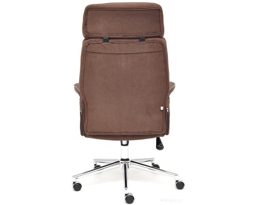 Офисное кресло TetChair Charm (флок, коричневый)
