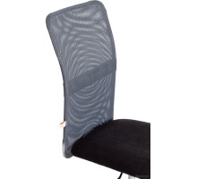 Офисное кресло TetChair Star флок/ткань (черный/серый, 35/W-12)