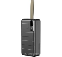 Портативное зарядное устройство Qumo PowerAid T6000 30000mAh (черный)