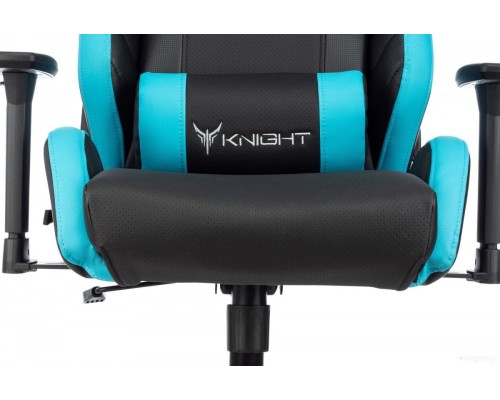 Офисное кресло Knight Thunder 5X (черный/голубой)