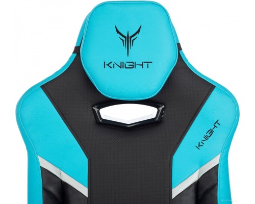 Офисное кресло Knight Thunder 5X (черный/голубой)