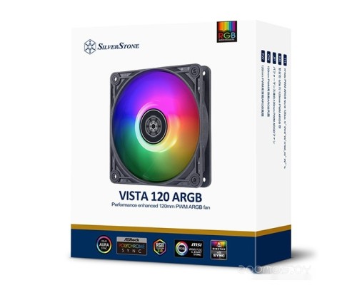 Вентилятор для корпуса SilverStone Vista 120 ARGB SST-VS120B-ARGB