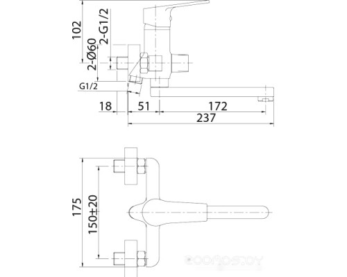 Смеситель Milardo Helic HELSB02M02