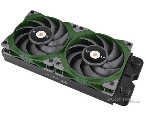 Вентилятор для корпуса Thermaltake ToughFan 12 Racing Green CL-F117-PL12RG-A