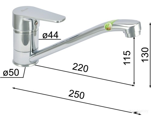 Смеситель Eleanti Sapphire 0402.931