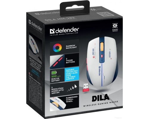 Игровая мышь Defender Dila MM-282