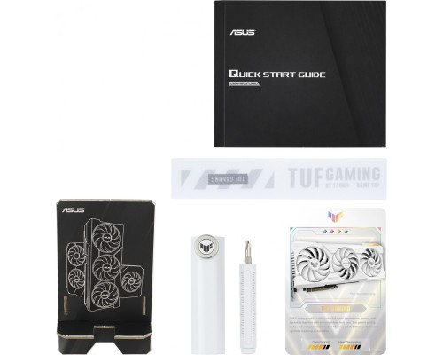 Видеокарта Asus TUF Gaming GeForce RTX 4070 Ti 12GB GDDR6X White OC Edition TUF-RTX4070TI-O12G-WHITE-GAMING