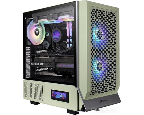 Корпус Thermaltake Ceres 300 TG ARGB Matcha Green CA-1Y2-00MEWN-00 Корпус Thermaltake Ceres 300 TG ARGB Matcha Green CA-1Y2-00MEWN-00
