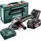 Угловая шлифмашина Metabo WB 18 LT BL 11-125 Quick 613054650 (с 2-мя АКБ, кейс)