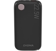 Портативное зарядное устройство DIGMA DGPF10B 10000mAh (черный)