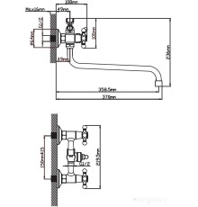 Смеситель Cronwil CP333-22