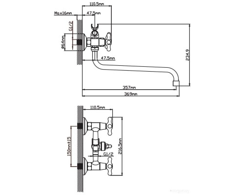 Смеситель Cronwil CD340-22