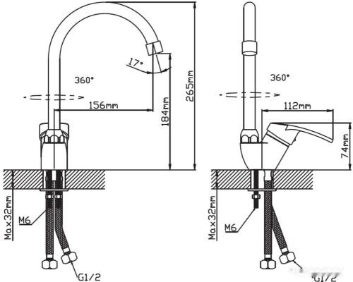 Смеситель Cronwil CP036-51