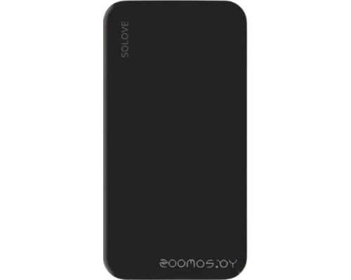 Портативное зарядное устройство Solove 001M+ 10000mAh (черный)