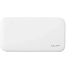 Портативное зарядное устройство Solove W7 10000мAч (белый)