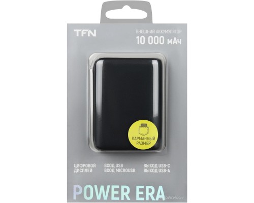 Портативное зарядное устройство TFN Power Era 10 10000mAh (черный)