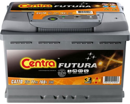 Автомобильный аккумулятор Centra Futura CA770 (77 А/ч)