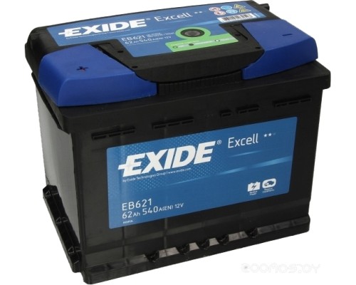 Автомобильный аккумулятор Exide Excell EB621 (62 А/ч)