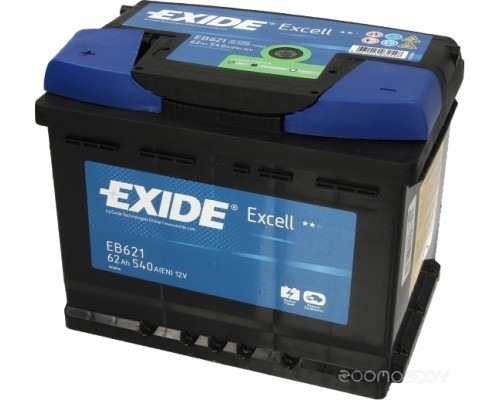 Автомобильный аккумулятор Exide Excell EB621 (62 А/ч)