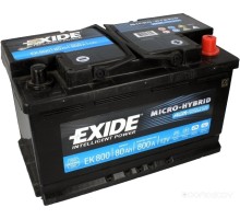 Автомобильный аккумулятор Exide Hybrid AGM EK800 (80 А/ч)