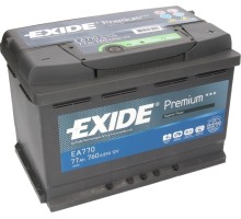 Автомобильный аккумулятор Exide Premium EA770 (77 А/ч)