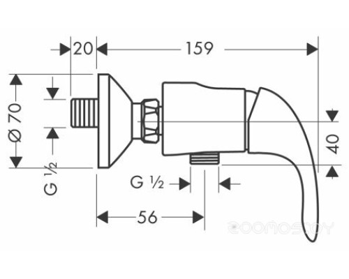 Смеситель Hansgrohe Focus E 31760000