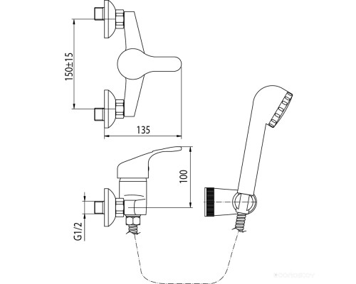 Смеситель Valvex RUBIN 2444070