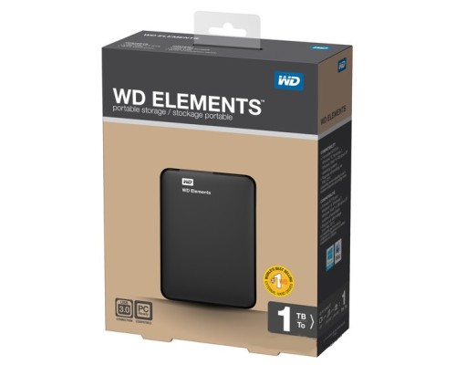 Внешний жёсткий диск Western Digital WDBUZG0010BBK