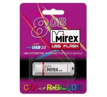 USB Flash Mirex KNIGHT WHITE 8GB