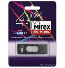 USB Flash Mirex HARBOR BLACK 4GB