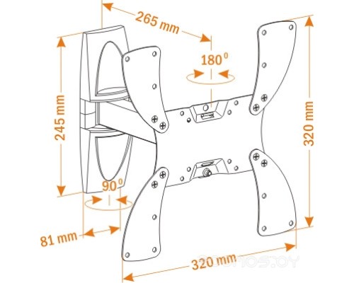 Кронштейн Holder LCDS-5020