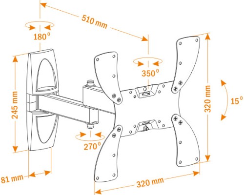 Кронштейн Holder LCDS-5046