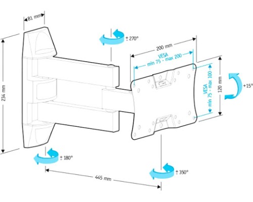 Кронштейн Holder LCDS-5065