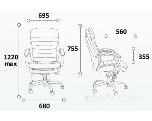 Офисное кресло Chairman 795