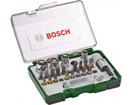 Набор торцевых головок Bosch Promoline 2607017160 27 предметов