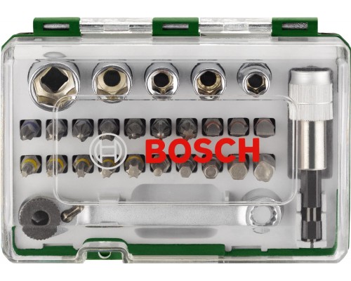 Набор торцевых головок Bosch Promoline 2607017160 27 предметов