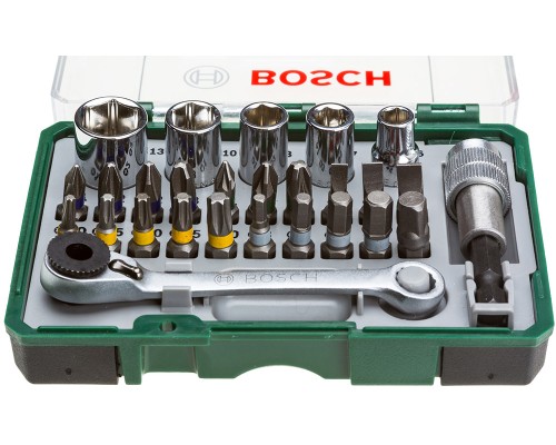 Набор торцевых головок Bosch Promoline 2607017160 27 предметов