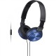 Наушники Sony MDR-ZX310AP blue