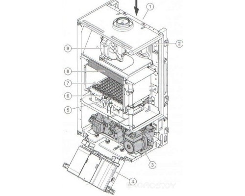 Отопительный котёл Protherm Гепард 23 MTV