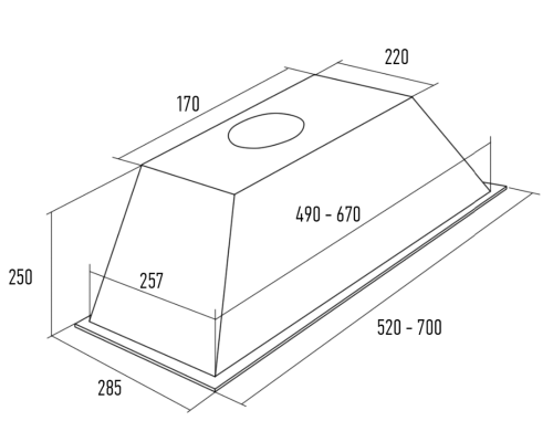 Вытяжка Kuppersberg Inlinea 52 X HPB